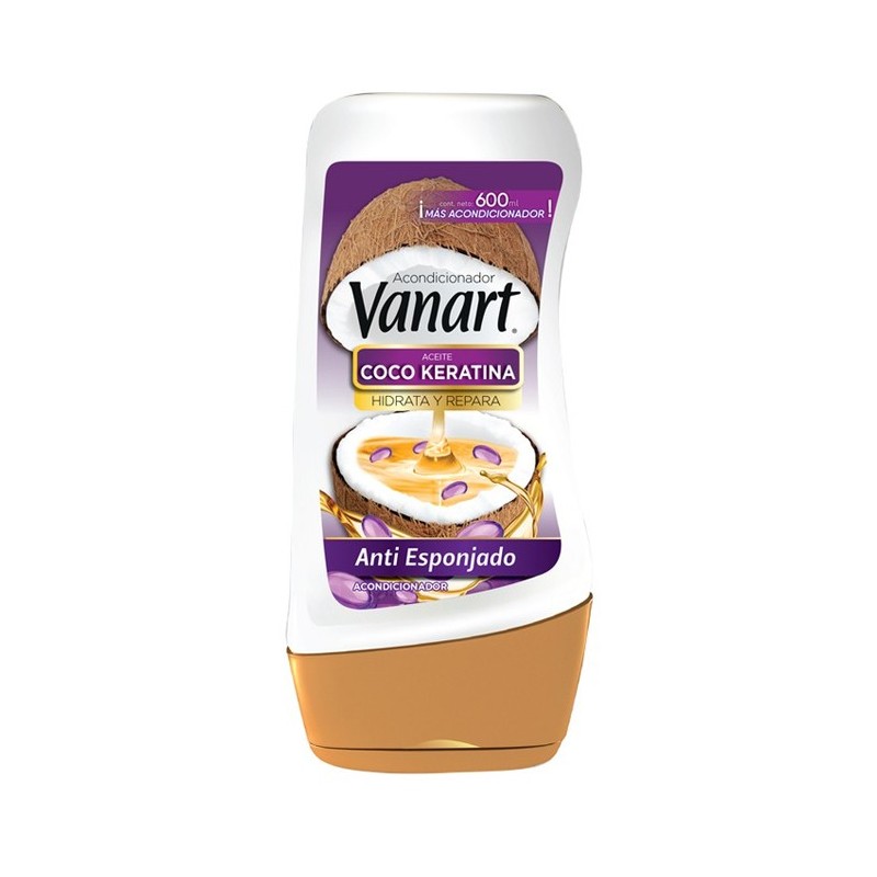 Acondicionador Vanart Antifrizz Antiesponjado 600ml