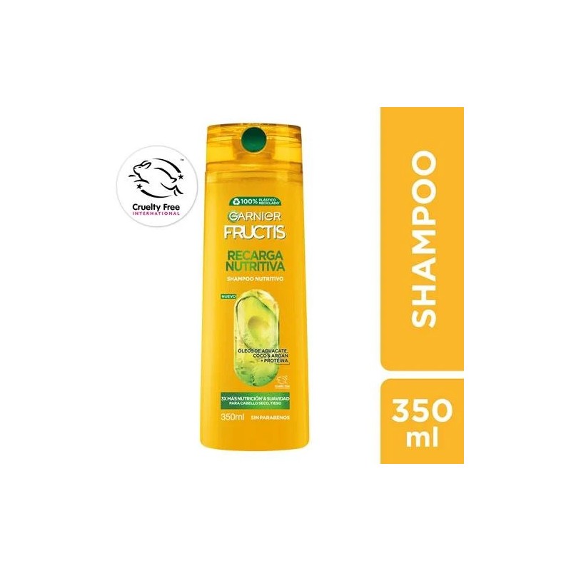 Shampoo Fructis Recarga Nutritiva 350ml