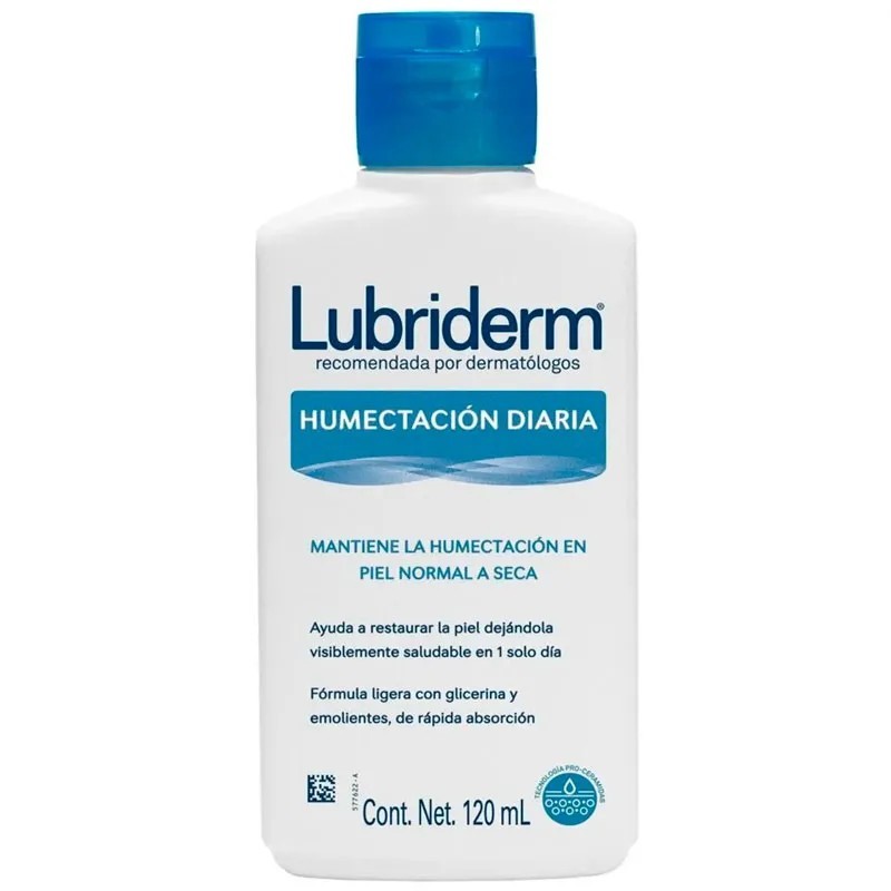 Crema Corporal Lubriderm humectación diaria piel normal a seca 120ml
