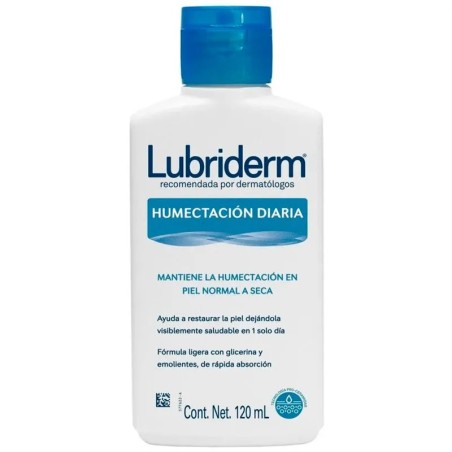 Crema Corporal Lubriderm humectación diaria piel normal a seca 120ml